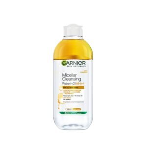 Garnier Micellar Oil-Infused Cleansing Water for Waterproof Makeup, 400ml