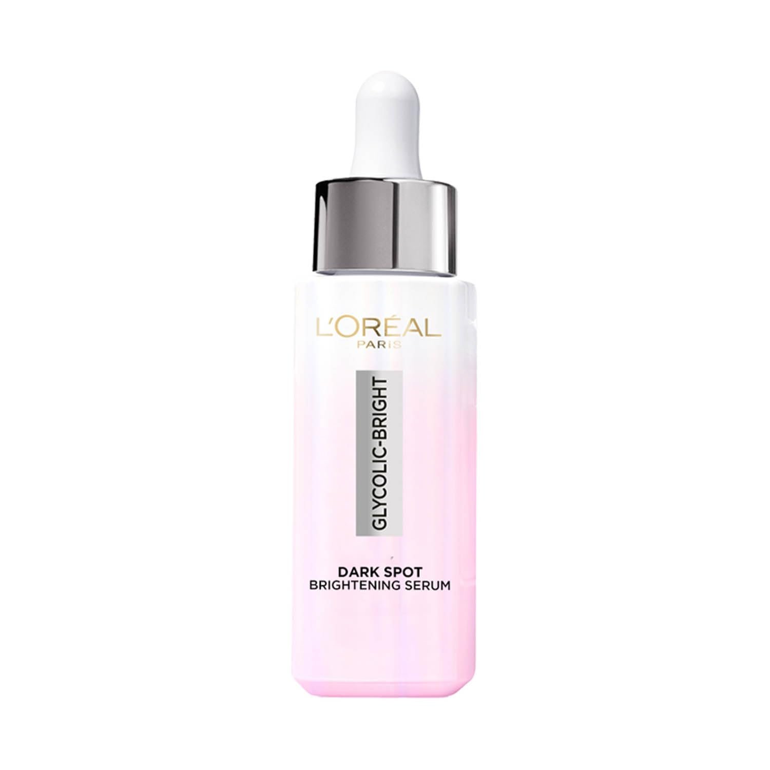 L’Oreal Paris Glycolic Bright 8% [Melasyl + Niacinamide] Face Serum for Brightening Dark Spots 30ml