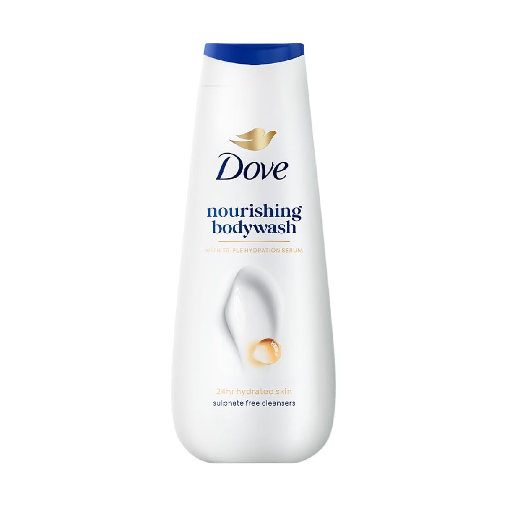 Dove Deeply Nourishing Body Wash Gel | 300 Ml | Moisturizing For Softer, Smoother Skin For Women & Men | For Dry Skin