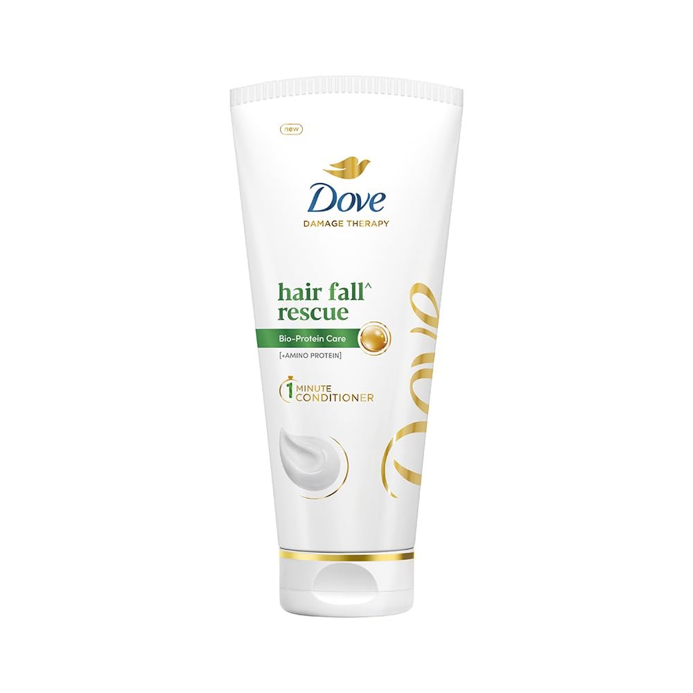 Dove Hair Fall Rescue Conditioner 175 ml|| Hair Fall Control for Smooth|| Frizz Free Hair – Deep Conditions Dry and Damaged Hair for Men & Women