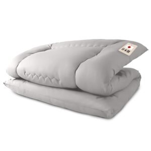 Iris Plaza Whole Washable Bedding Comforter, Made in Japan, Easy to Carry, Lightweight, 6.8 lbs (3.1 kg), Stubborn x Moderate Sleep, Thickness Approx. 3.5 inches (9 cm), Antibacterial, Odor Resistant