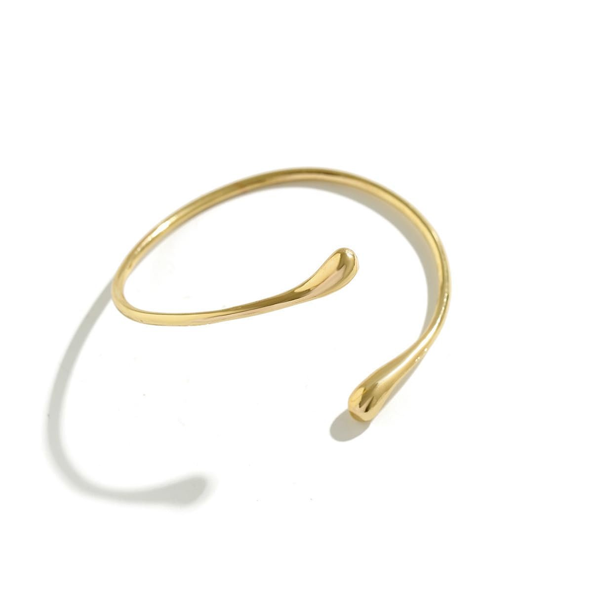 Shining Diva Fashion Gold Plated Stylish Kada Bajuband Bracelet Armlet for Women and Girls
