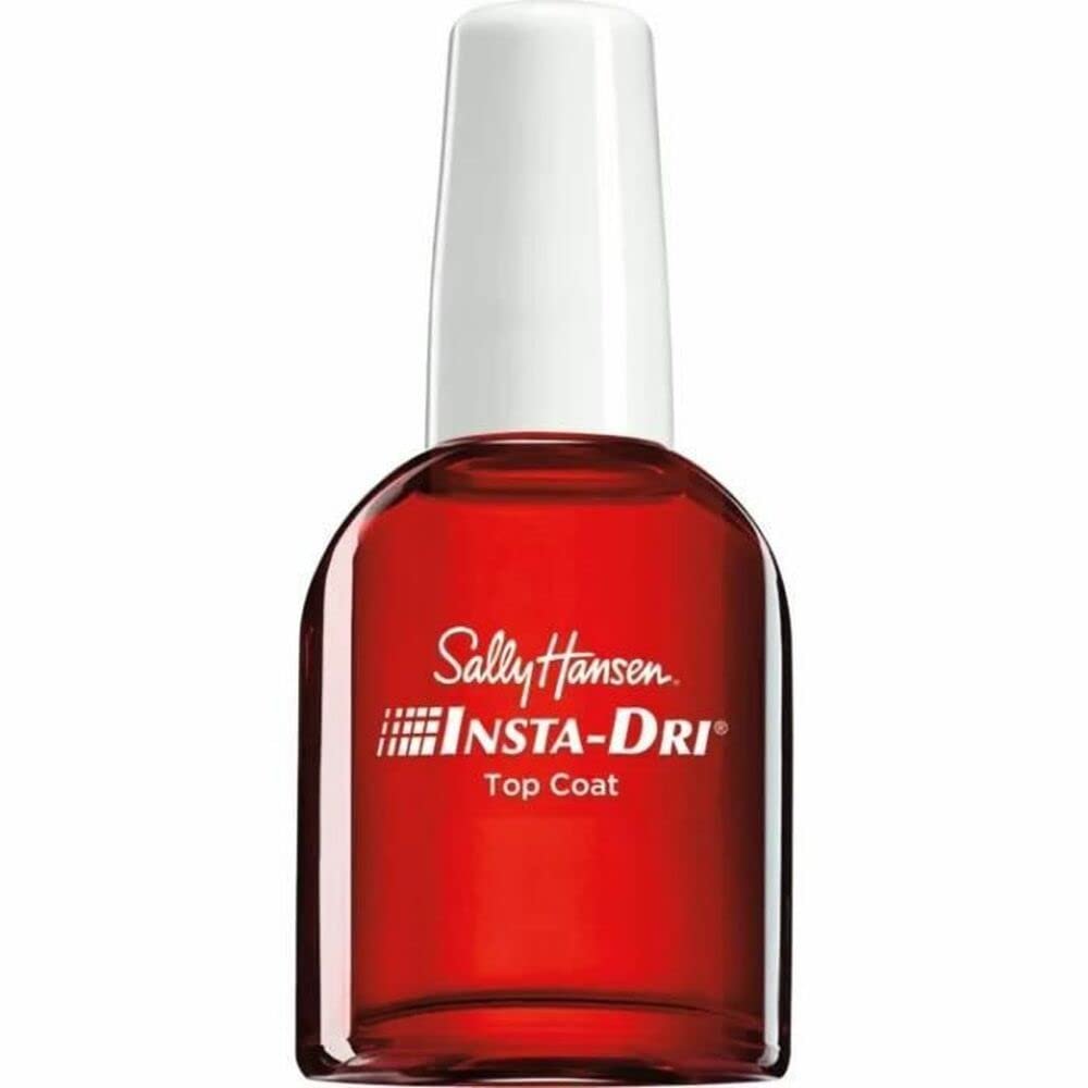 Sally Hansen Insta-Dri Anti-Chip Top Coat, Transparent, 13.3ml