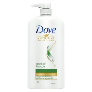 Dove Hair Fall Rescue Shampoo 1 L|| For Damaged Hair|| Hair Fall Control for Thicker Hair – Mild Daily Anti Hair Fall Shampoo for Men & Women