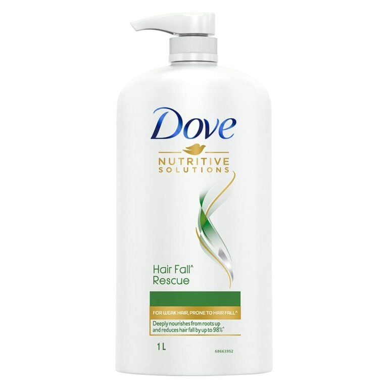 Dove Hair Fall Rescue Shampoo 1 L|| For Damaged Hair|| Hair Fall Control for Thicker Hair – Mild Daily Anti Hair Fall Shampoo for Men & Women