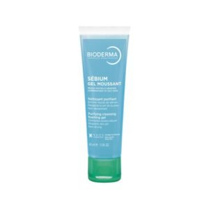 Bioderma Sebium Gel Moussant Purifying Cleansing Foaming Gel Combination To Oily Skin, 45ml