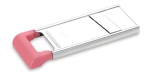 RITU Plastic Plain Slicer | Stainless Steel Manual Vegetable Cutter & Potato Chips Maker for Kitchen | Lightweight Slicer for Making Plain Chips, Veg Salad, Fruits Slicing at Home & Restaurants