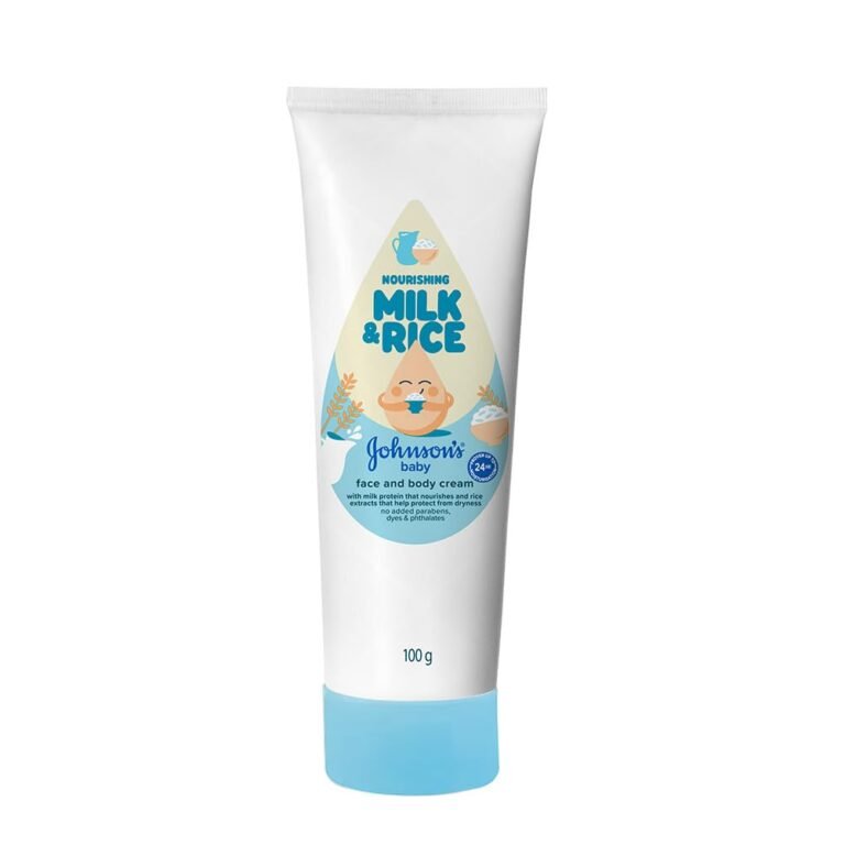 Johnson’s Baby Milk and Rice Cream for Summer, 100g