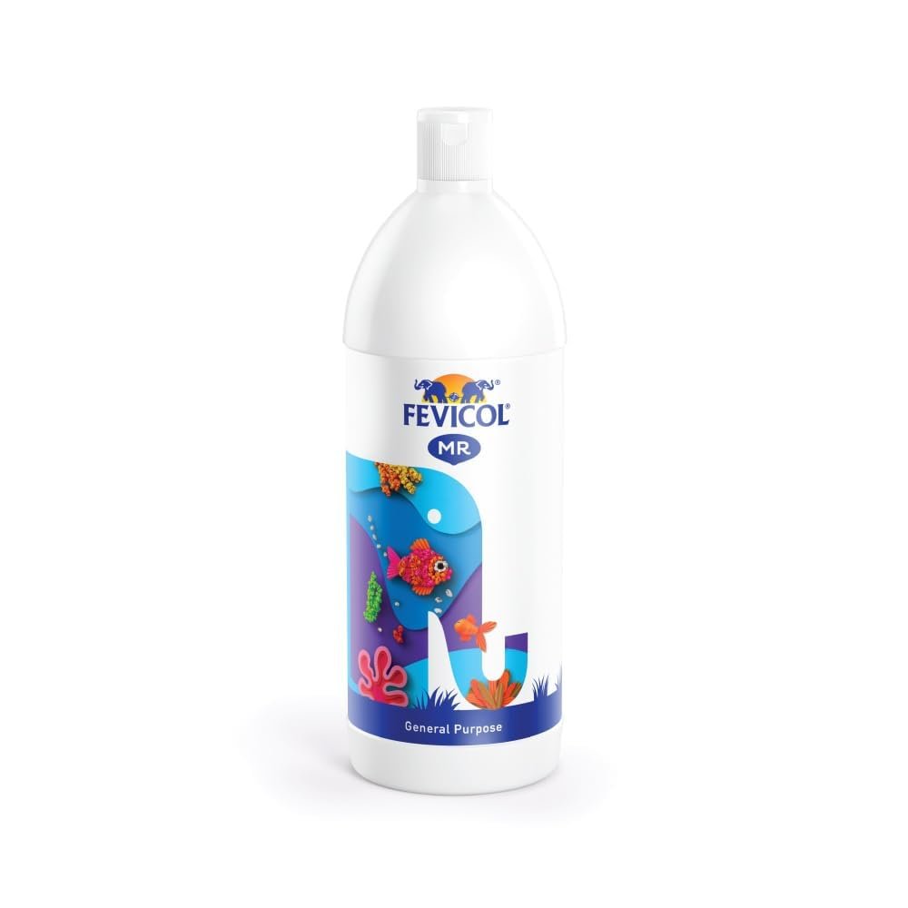 Fevicol MR 1 kg Craft Glue | Ultimate Adhesive| DIY Art & Craft | Easy to use | Multi-surface | Ideal for Children, Hobbyists, Student’s Project Work | Refill Pack