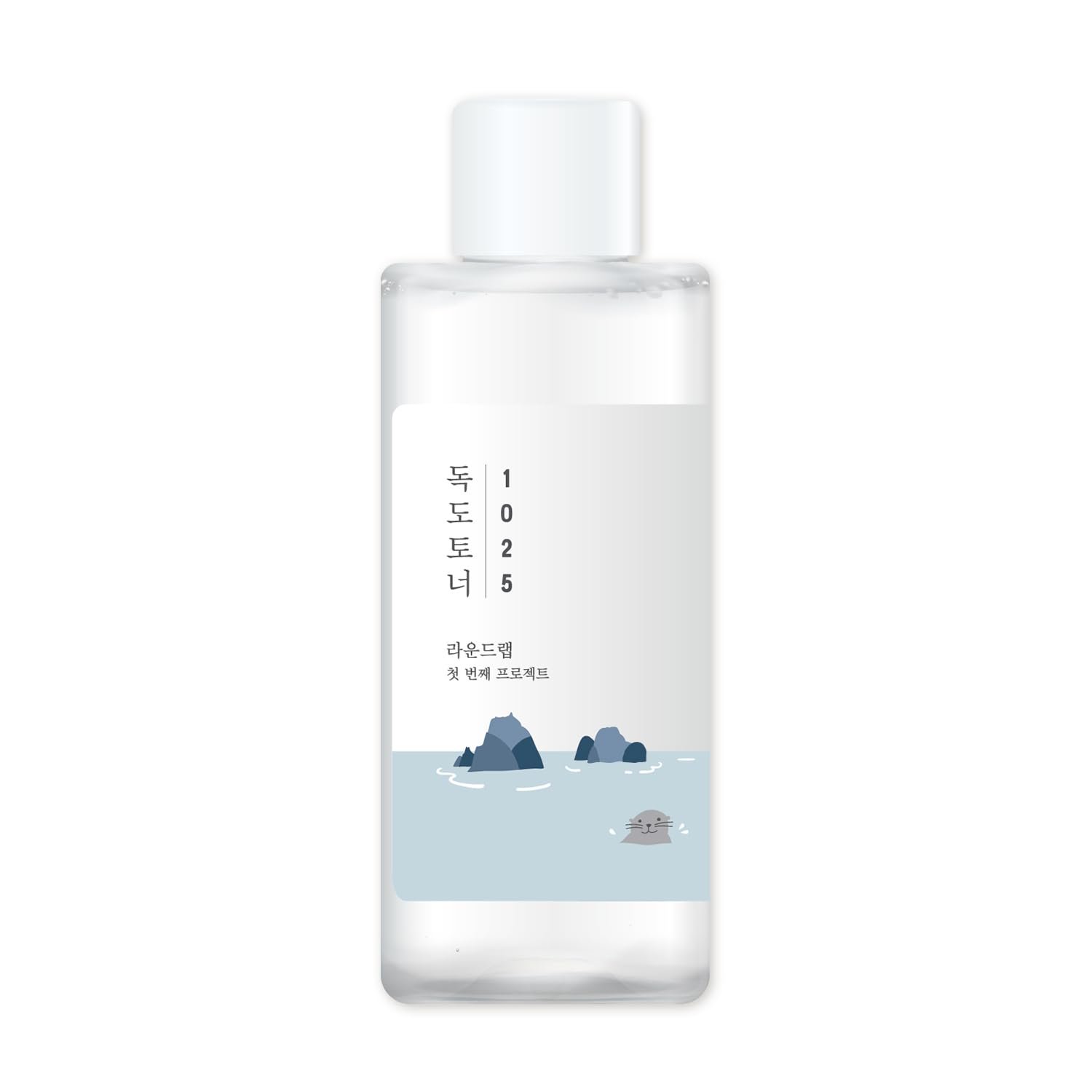 Round Lab 1025 DOKDO TONER (100ml) | Gentle Exfoliating Facial Toner | Deep Sea Water for Moisturizing | Deep Hydration | Korean Skin Care