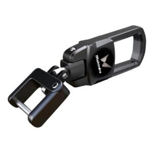 GREENWORLD™ Silver Color Fob Key Heavy Duty Keychain for New Mahindra Scorpio/Xuv700/Xuv300/Bolero/Suitable For All Mahindra car