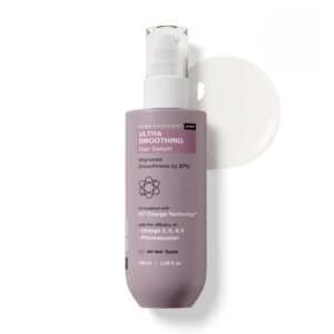 Bare Anatomy Ultra Smoothing Hair Serum For Dry & Frizzy Hair | Restores Smoothness & Texture | Powered By Carbohydrate Complex & Niacinamide | For Women & Men | SLS & Paraben Free | Vegan | 100ml