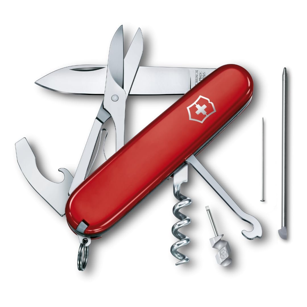 Victorinox Compact, 91mm, Red, Swiss Made (1.3405)