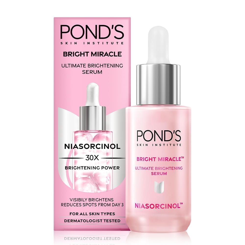 Pond’s Bright Beauty Spot-less Glow Serum|| Infused with Hyaluronic Acid|| Vitamin B3|| Gluta-Boost-C|| 30ml