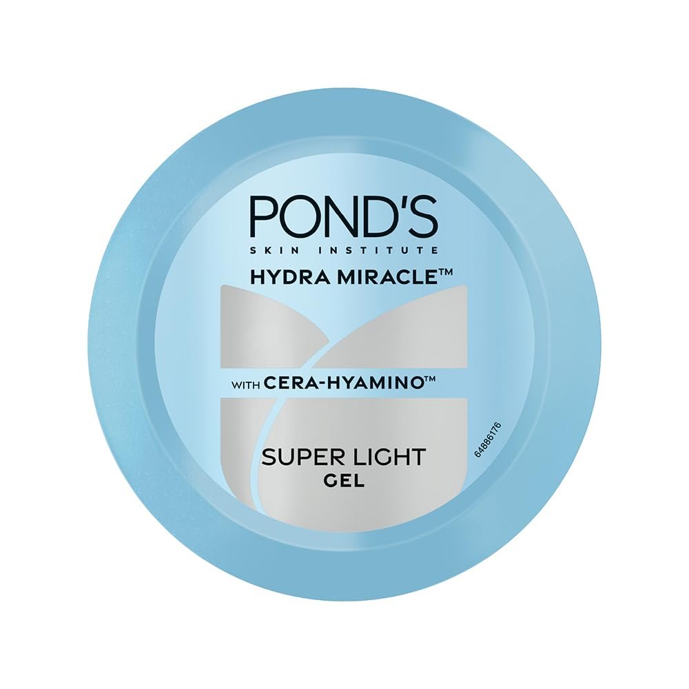 Pond’s Super Light Gel Oil Free Face Moisturizer 300 g | With Cera-Hyamino for Ultimate Soft Smooth Skin – Daily Use