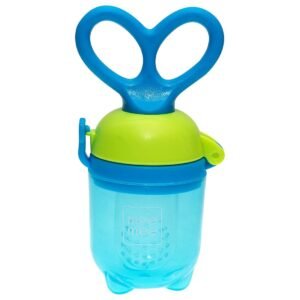 Mee Mee Advanced Fruit & Food Nutritional Baby Feeder | Safe and BPA-Free Solution | Ideal for Babies 6 to 12 Months Old | Enhance Feeding Experience with Baby Grip Feeder (Blue)