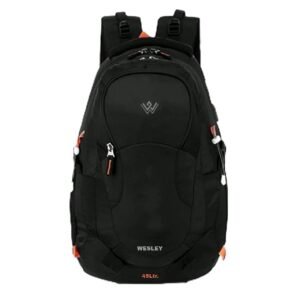 Wesley Spartan 45 Ltr Unisex trekking Rucksack Travel Backpack with Raincover and Internal Organiser
