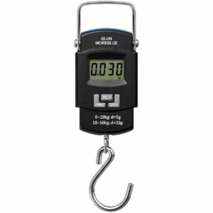 GLUN® Electronic Portable Digital Luggage Weighing Scale, 50 kg/110 lb, LED Screen Hanging Weight Machine for Luggage, Bags, Parcels & Multi-Purpose Use