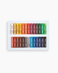 Camlin Oil Pastels 25 Vibrant Shades | Pack of 1 | Rich Colour Payoff,Smooth Texture | Ideal for Kids,Artists,and School Projects Work, Multicolor
