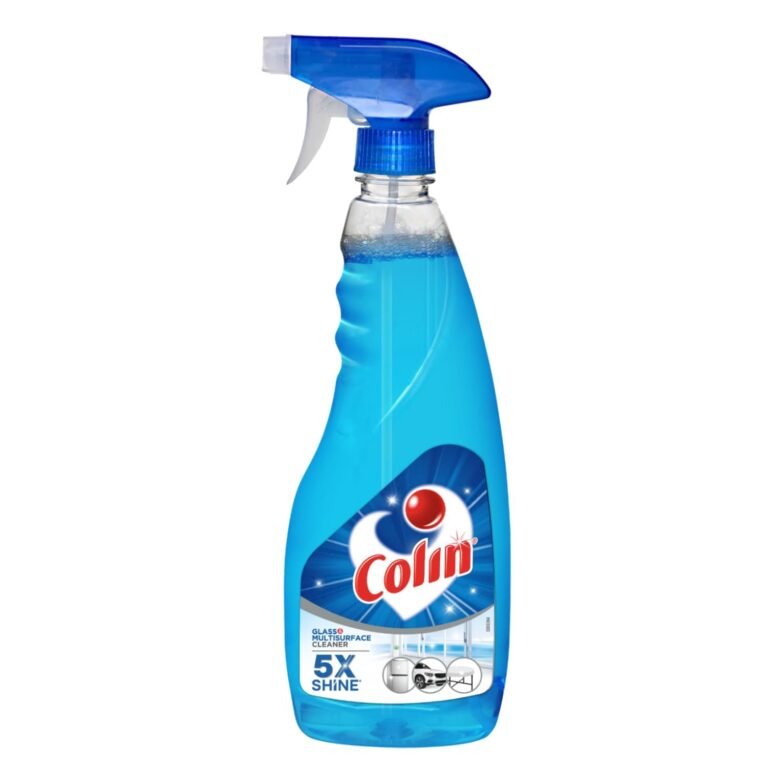Colin Glass and Surface Cleaner Liquid Spray – 500 ml | India’s #1 All-Purpose Glass Cleaner for Car, Kitchen and Home Surfaces | Multi Surface Cleaner