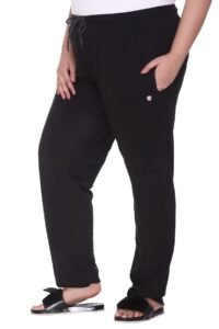 CUPID Women’s Cotton Track Pants Regular Fit Lounge Wear Gym Joggers Sports Trouser Night Pants for Ladies