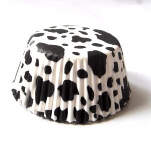 Cow Animal Paper Muffin Cupcake Liners case Birthday Baking Cups Holders 100 pcs,Standard Size 2×1.25inch