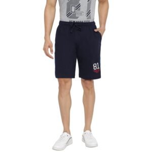 Van Heusen Men Athleisure Smart Tech Knit Shorts – Easy Stain Release, Anti Stat, Ultra Soft