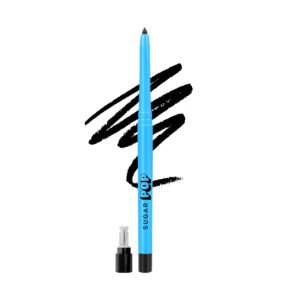 SUGAR POP Longwear Kajal | 24 Hr Smudge-Proof Kajal | Waterproof | Velvet Matte Finish | 0.3 gm – 01 Black