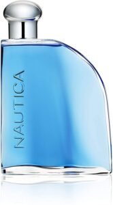 Nautica Blue Eau de Toilette for Men | Long Lasting Fresh Aquatic Woody Cologne | Musk, Sandalwood, Basil, Pineapple & Jasmine | Energetic Marine Masculine Fragrance Spray | Everyday Day Wear Mens Perfume | Ocean Inspired Gift for Him | 100ml