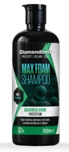Diamondbrite Max Foam Car Shampoo, Car Washing Shampoo with Advanced Shine Protection | Scratch-Free Cleaning for Paint, Glass, Chrome & Plastic | 300ml