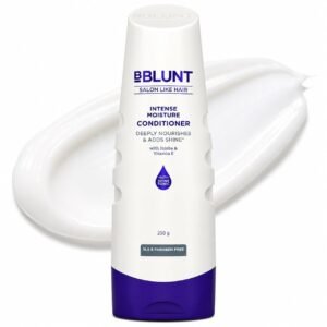 BBLUNT Intense Moisture Conditioner With Vitamin E & Jojoba For Dry & Frizzy Hair – 250 Grams