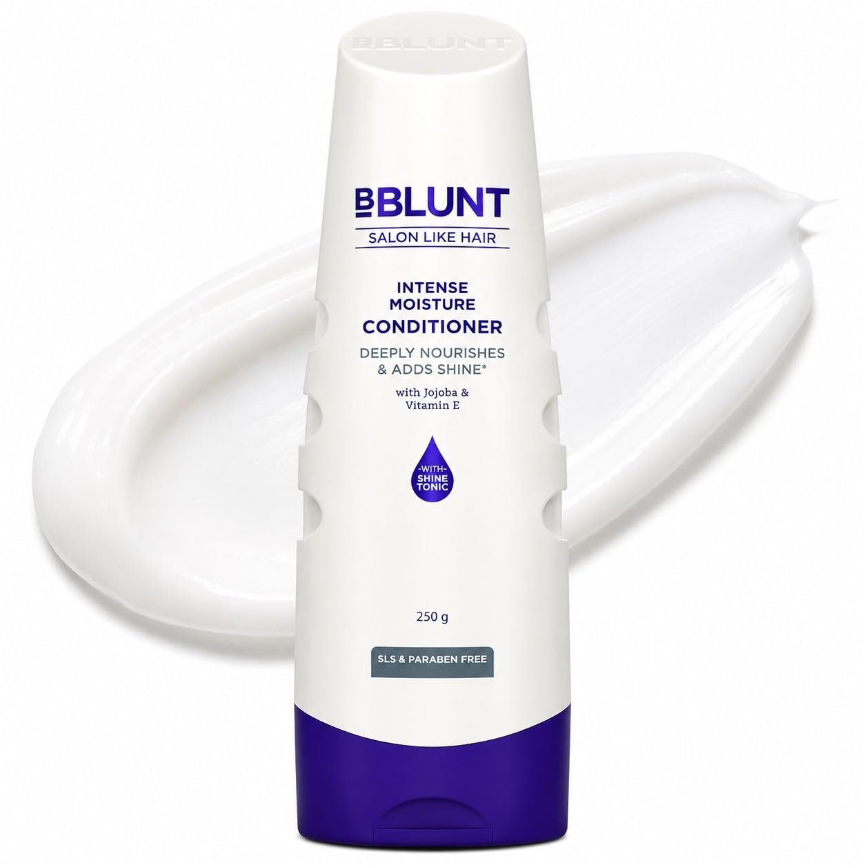 BBLUNT Intense Moisture Conditioner With Vitamin E & Jojoba For Dry & Frizzy Hair – 250 Grams