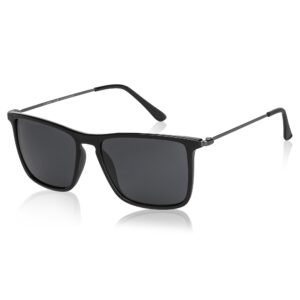 Vincent Chase By Lenskart | Full Rim Square | Classics | Polarized and 100% UV Protected | Men & Women |