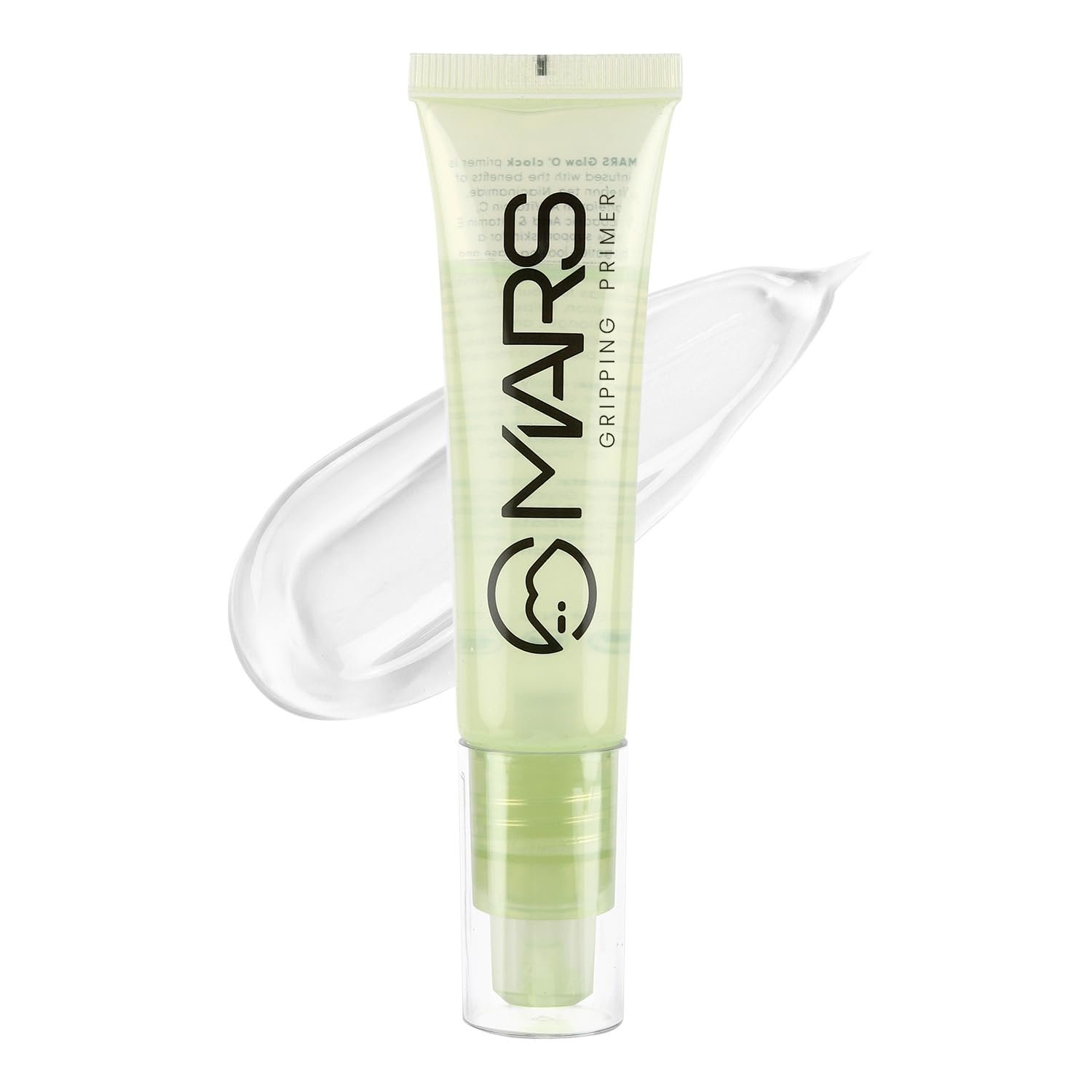 MARS Glow O’ Clock Gel Primer for Face Makeup | Enriched with Green Tea Extracts | Dewy Primer | Long Lasting | Power Grip | Ideal for Dry Skin (30ml)