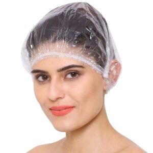 Old Tree Shower Cap (Pack Of 100) – Reusable Waterproof Bath Cap for Women and Men – Shower Cap for Hotel, Spa, Salon & Bathroom
