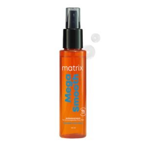 Matrix Professional Mega Smooth Anti-Frizz Serum with Shea Butter and Ceramides| Max Smoothness for 4 Days | Used by 1 Lakh Hairstylists*| For All Hair Types | 100ml