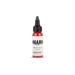 Dynamic Tattoo Ink Color Fire Red 1oz