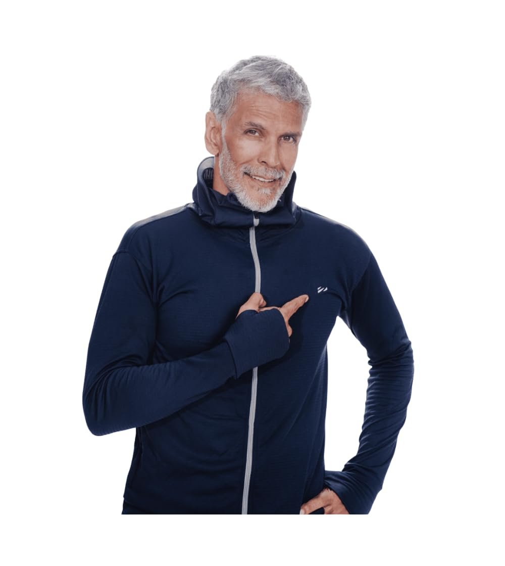 BLUE TYGA Sunscreen Jacket 2.0 – Advanced Protection from Sun & Pollution – UPF 50+ Protection