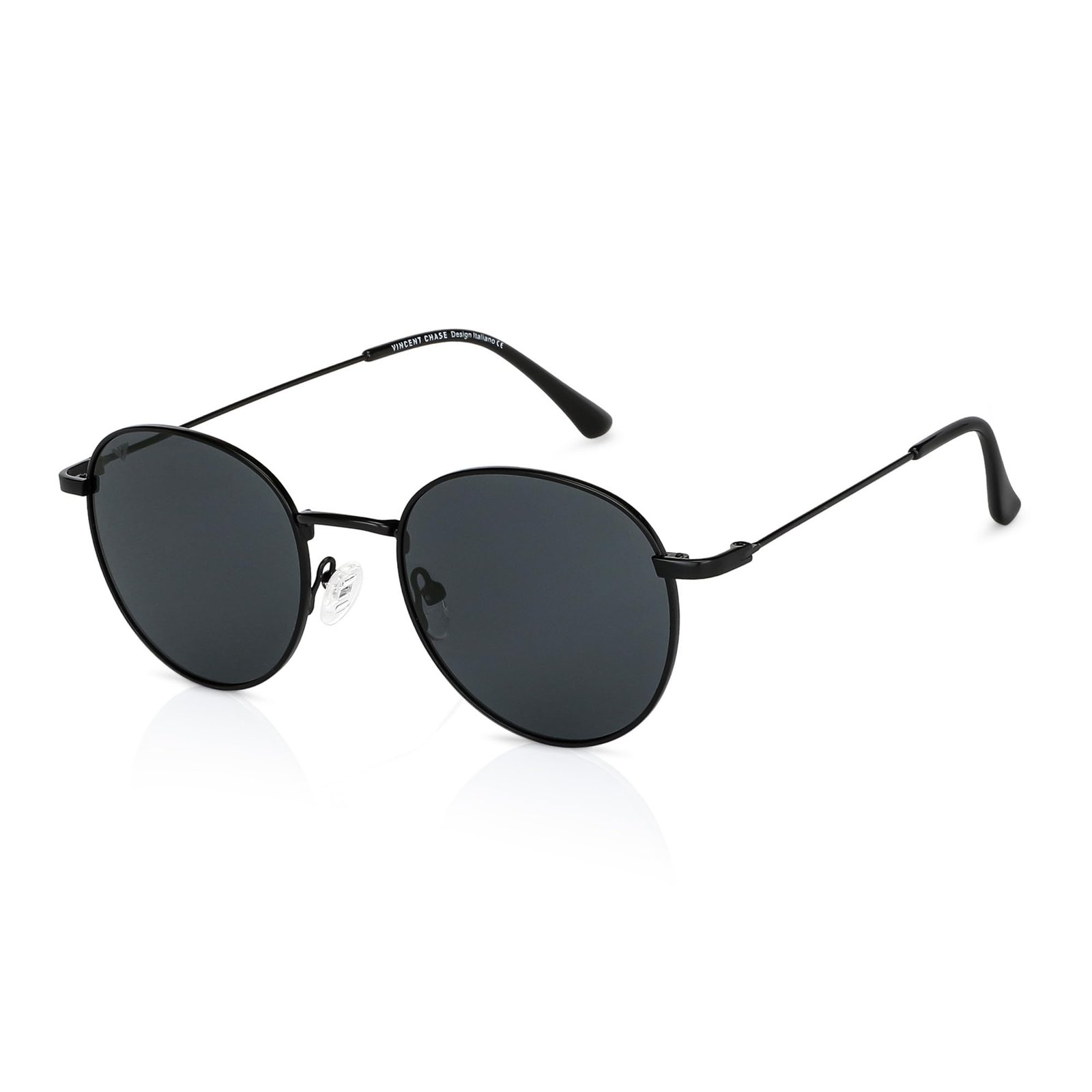 Vincent Chase By Lenskart | Full Rim Hexagonal | The Metal Edit | Polarized and 100% UV Protected | Men & Women | Small | VC S13121