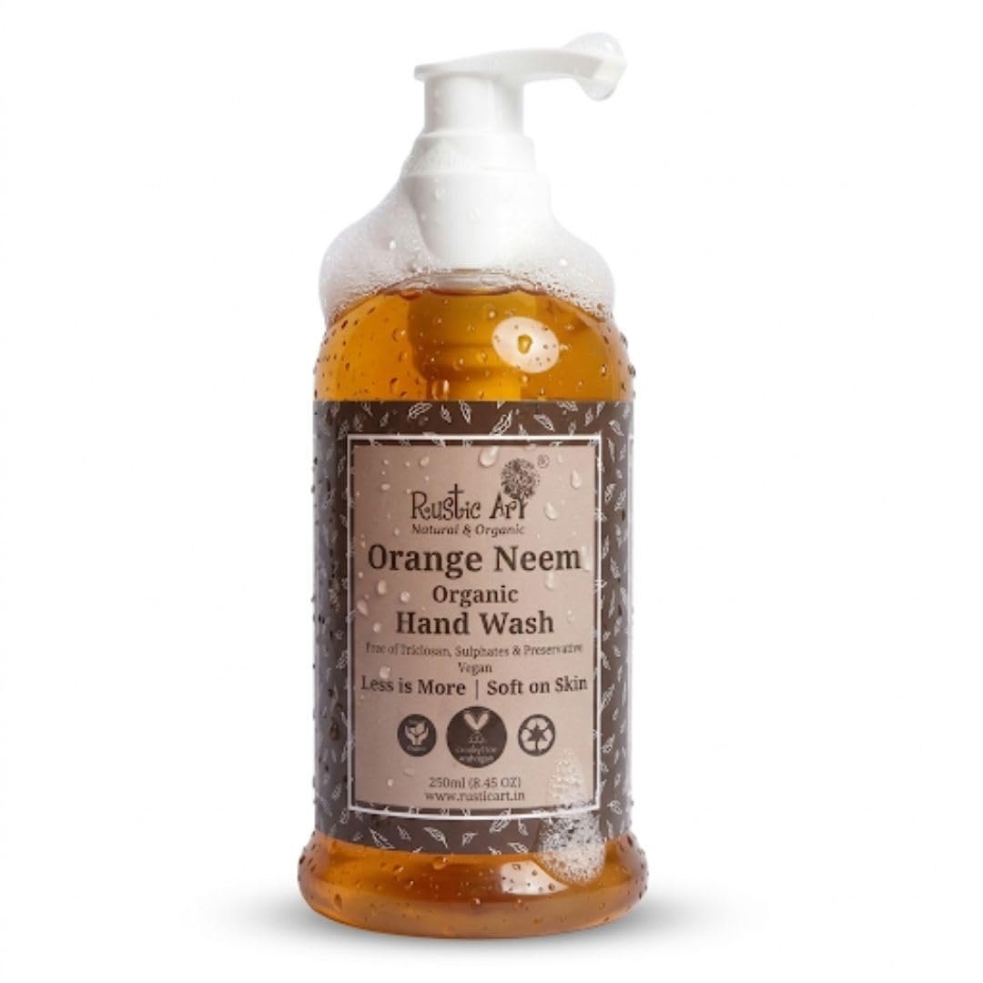 Rustic Art Orange Neem Hand Wash
