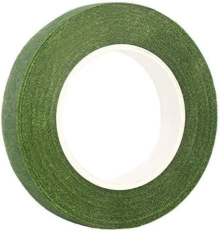 Decora 1/2″ Wide Dark Green Floral Tape