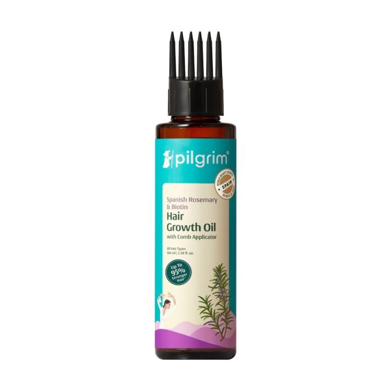 Pilgrim Spanish Rosemary Anti-Hairfall Hair Oil with Biotin – 100ml