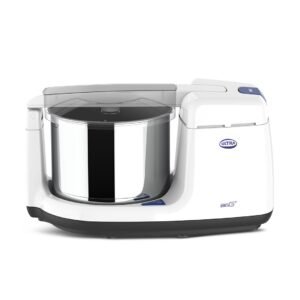 Ultra BIGG+ 2.5 Litre Table Top Wet Grinder -White | Fast Grinding Conical Stones, 150W Motor & 5 Years Warranty | Food-Grade SS Multi Utility Cylindrical Drum, CE Certified