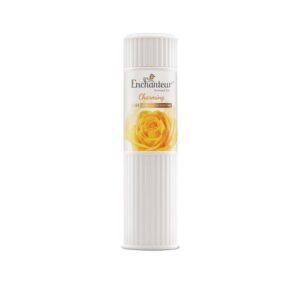 Enchanteur Charming Perfumed Talcum Powder with Floral French Fragrance for Women| Refreshing & Soothing Talc with Fine Texture| Absorbs Moisture & Prevents Odour| 250g