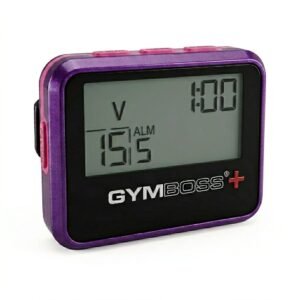 Gymboss Plus Interval Timer and Stopwatch (Violet/Pink)