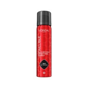 L’Oreal Paris Infaillible 3-Second Setting Mist – Transfer-Proof, 75ml
