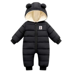 Cute Baby Boys Snowsuit New Born baby girls Winter Coat Toddler Clothes