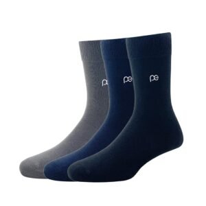 Peter England Men’s Cotton Patterned Full Length Socks Pack Of 3