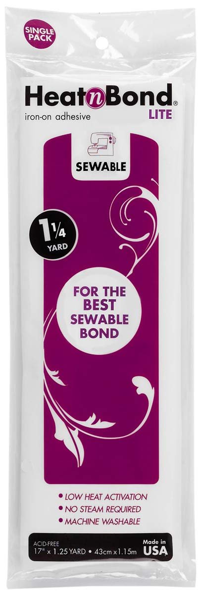 Thermoweb Heat’n Bond Lite Iron-on Adhesive-17″X45″