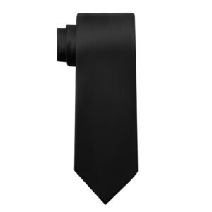 KOOELLE Men’s Solid Color Formal Ties for Men
